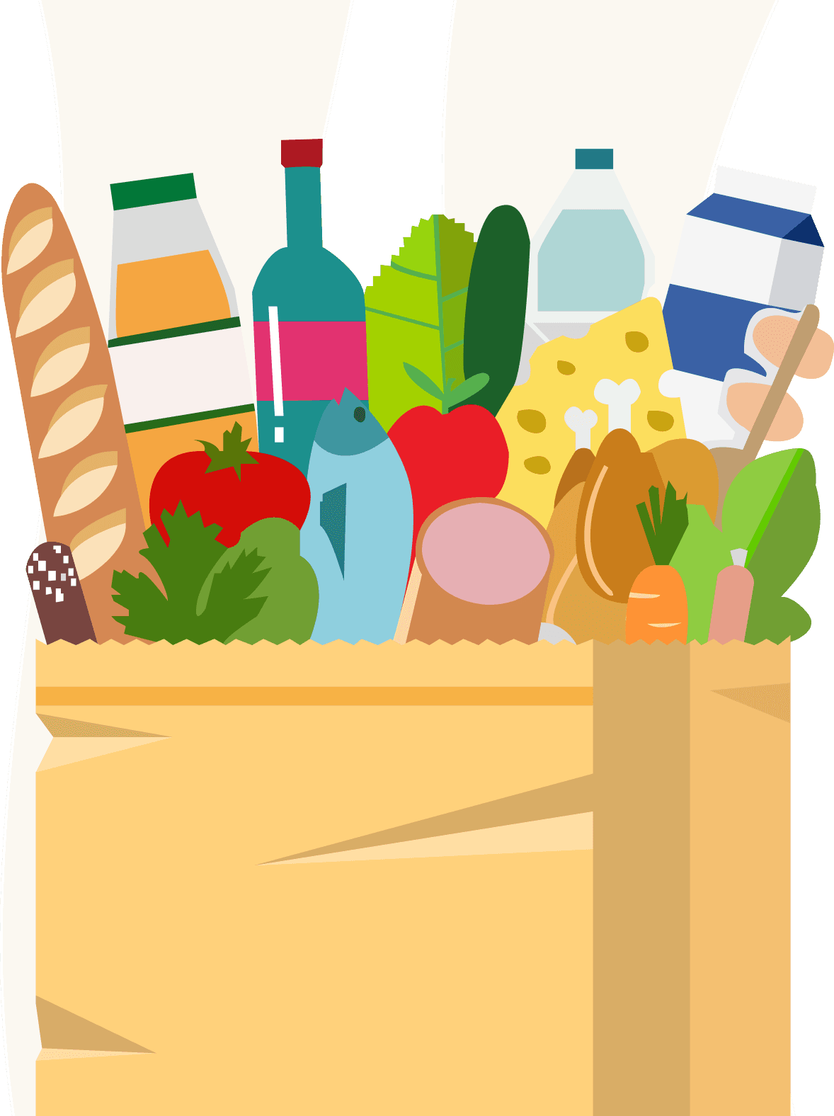 Groceries that can be delivered with Rhoblo in Nigeria